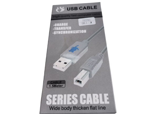 Cable USB Impresora 1.5 mts
